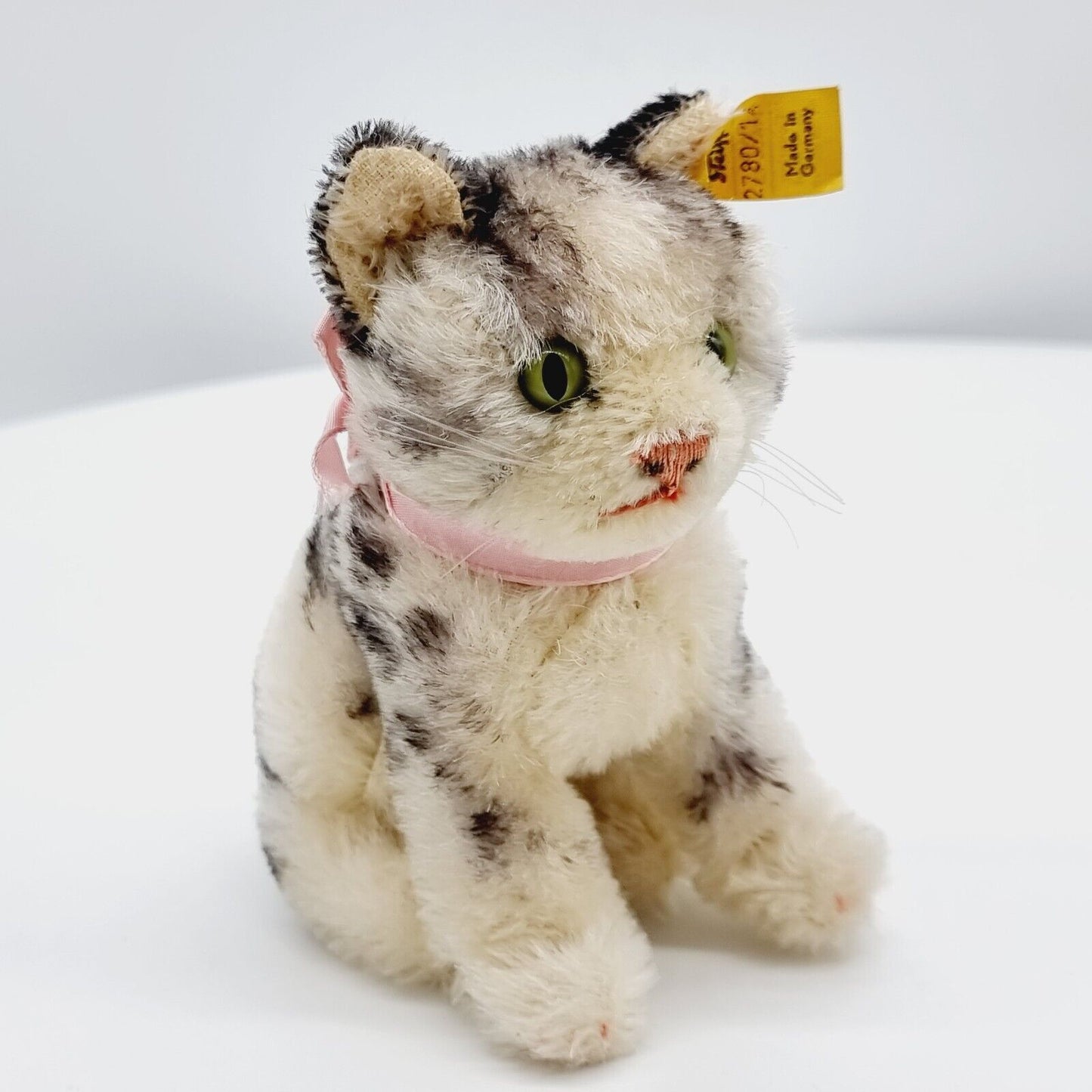 Steiff 2780/14 Susi Katze 14 cm Mohairplüsch sitzend Kopf drehbar