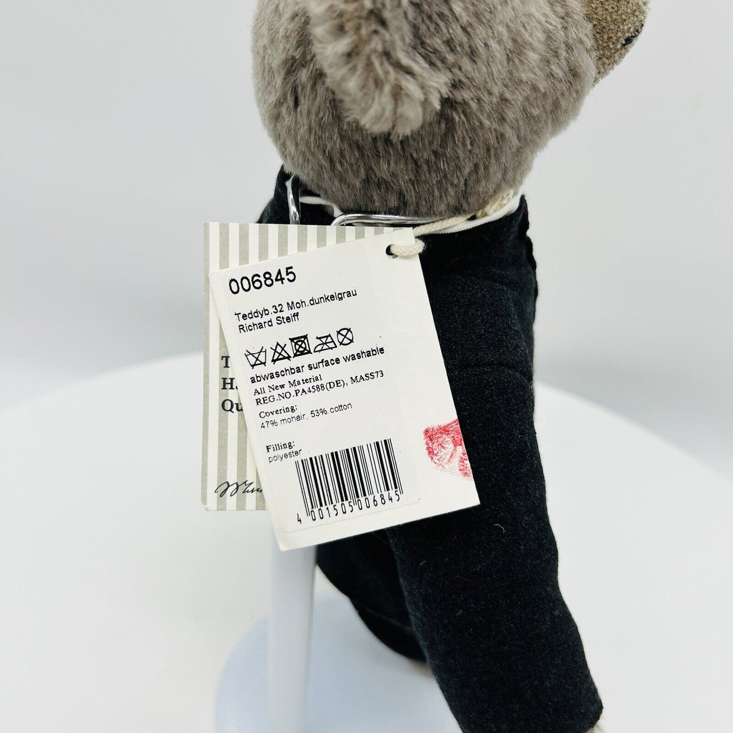 Steiff 006845 Richard Steiff Teddybär limitiert 1902 aus 2019 32 cm Mohair