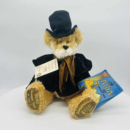 Hermann Coburg Teddybär Giuseppe Verdi limitiert 500 aus 2007 42 cm Mohair