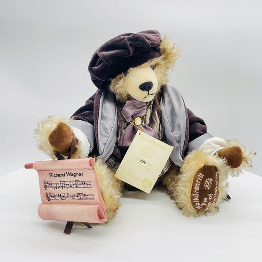 Hermann Coburg Teddybär Richard Wagner limitiert 500 40cm Mohair