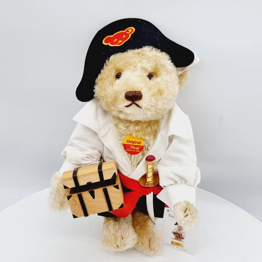 Steiff 655371 Teddybär Pirat limitiert 1500 aus 1997 38 cm Mohair