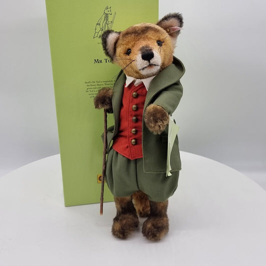 Steiff 662492 Beatrix Potter Mr. Tod limitiert 1500 aus 2007 35 cm Alpaca