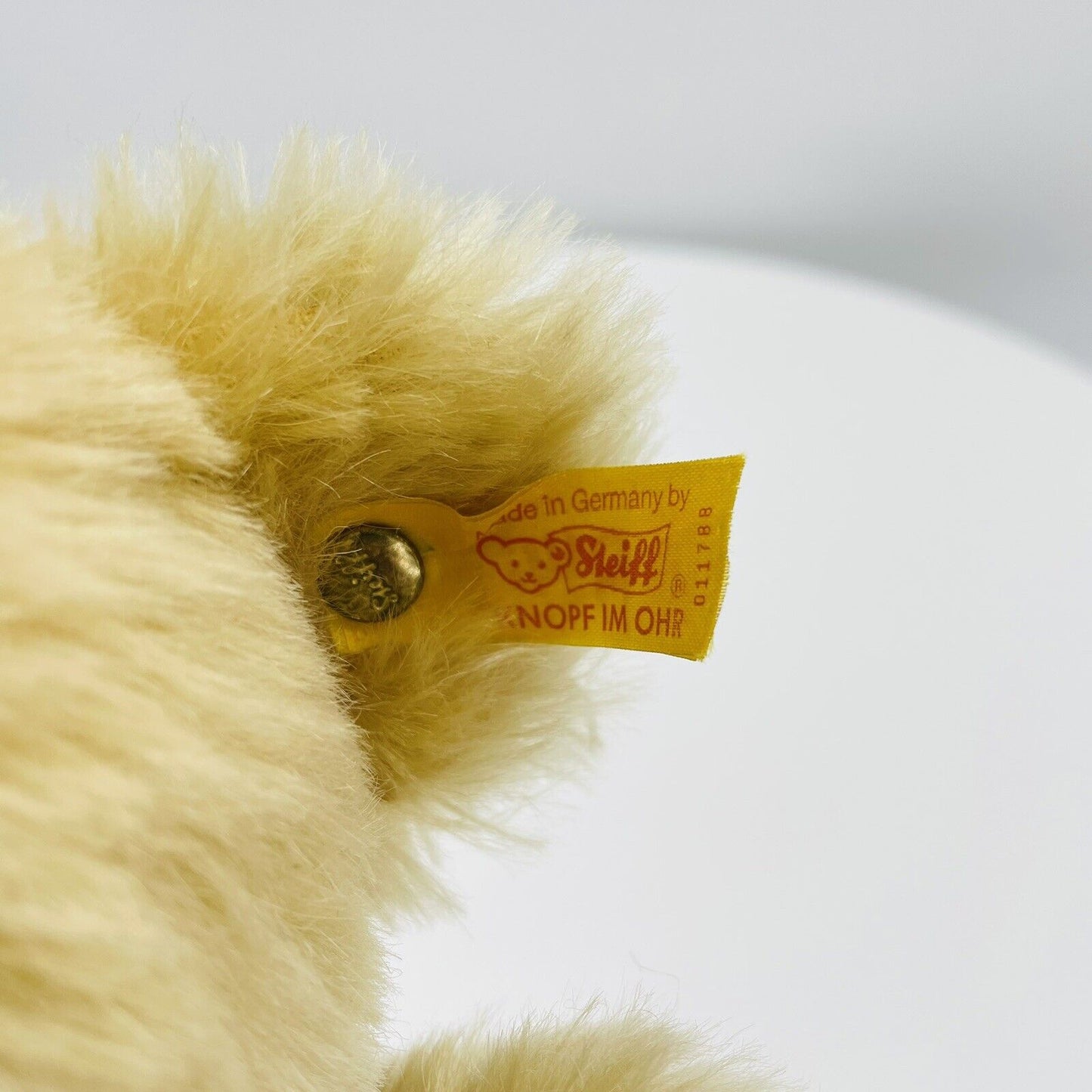 Steiff Teddybär Brummbär 011788 Mohair blond