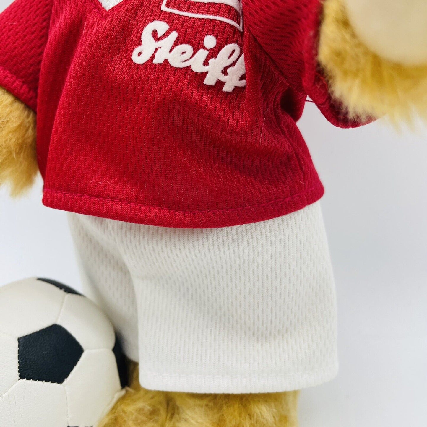 Steiff Teddybär Fußballspieler Österreich 002960 22cm Mohair