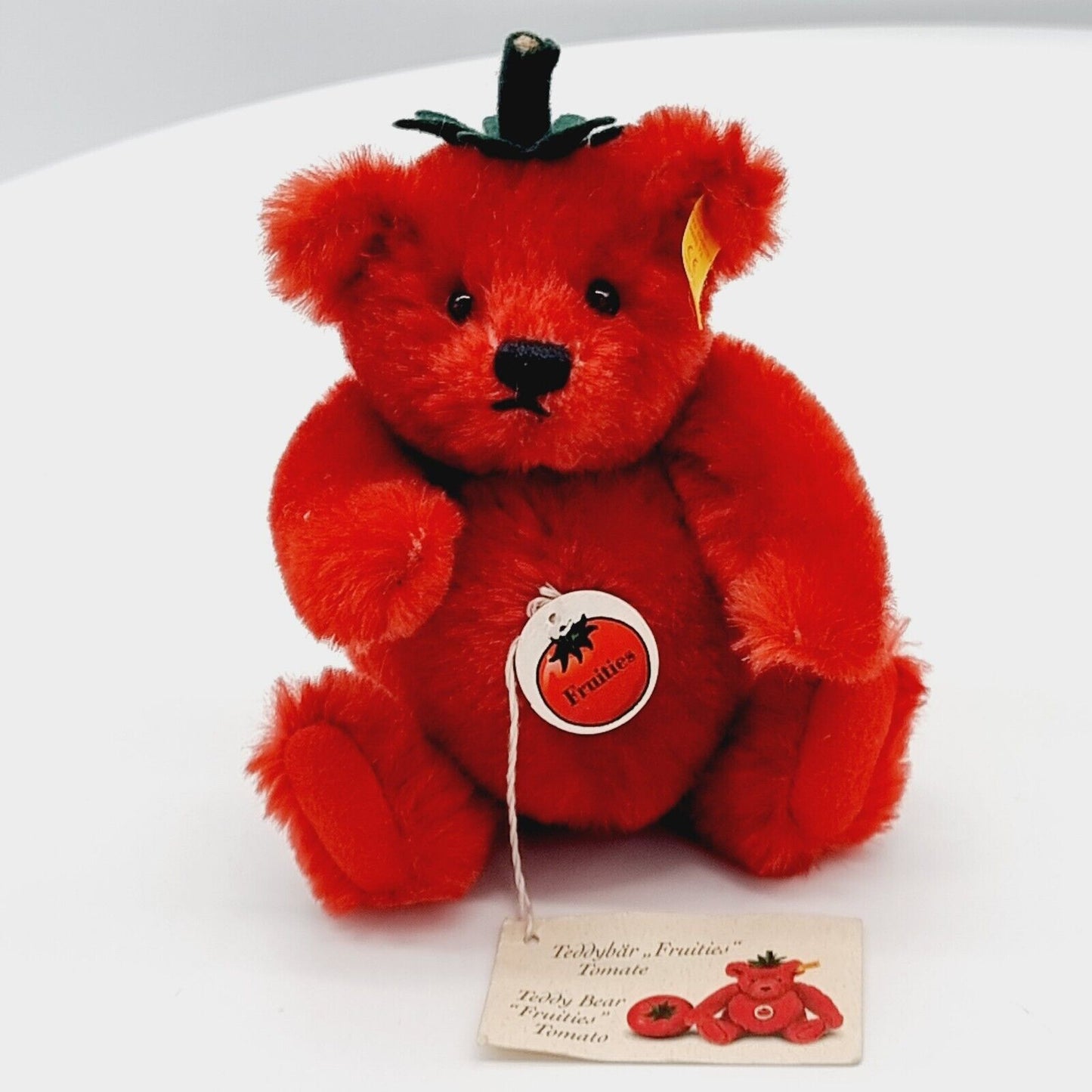 Steiff 028083 Fruities Teddybär Tomate 17 cm Früchtchen Tomato rot mit Etikett