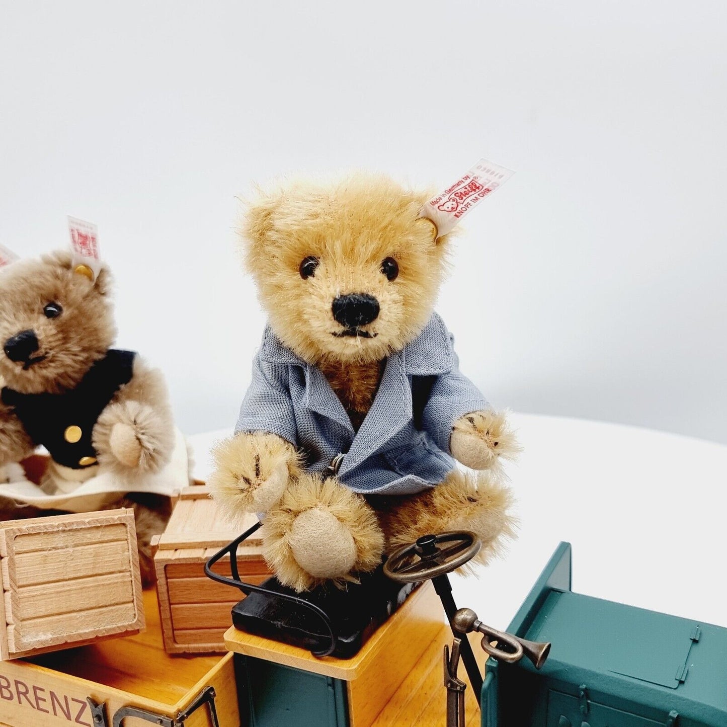 Nr. 31! Steiff 038914 Lieferwagen mit Teddybären limitiert 1200 aus 2003 12 cm