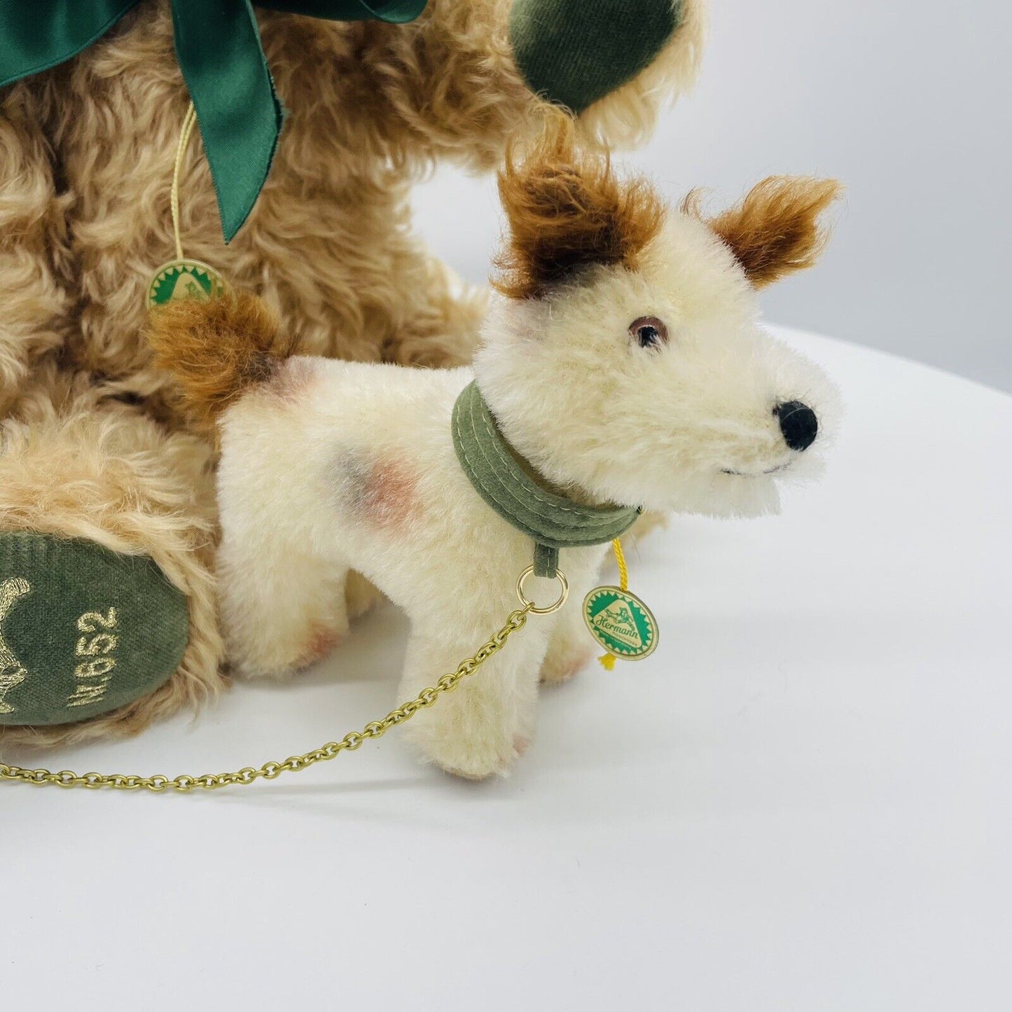 Hermann Coburg Teddybär Max and Foxl limitiert 1500 Mohair