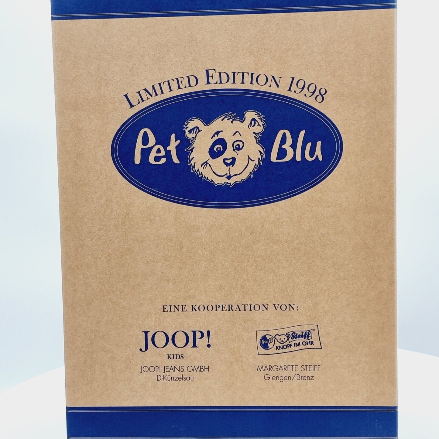 Steiff 996788 Teddybär Pet Blu für Joop! Jeans limitiert 1555 aus 1998 32 cm