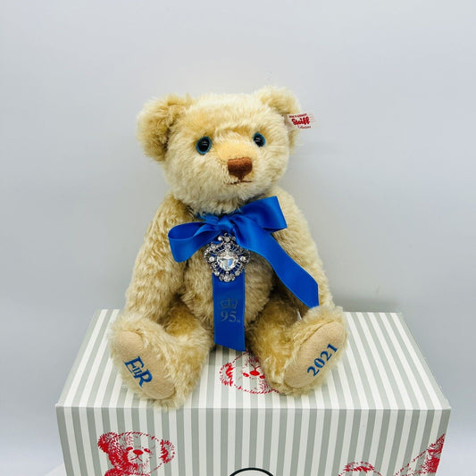 Steiff 691065 Teddybär Queen Elizabeth II 95. Geburtstag limitiert 2021 30 cm