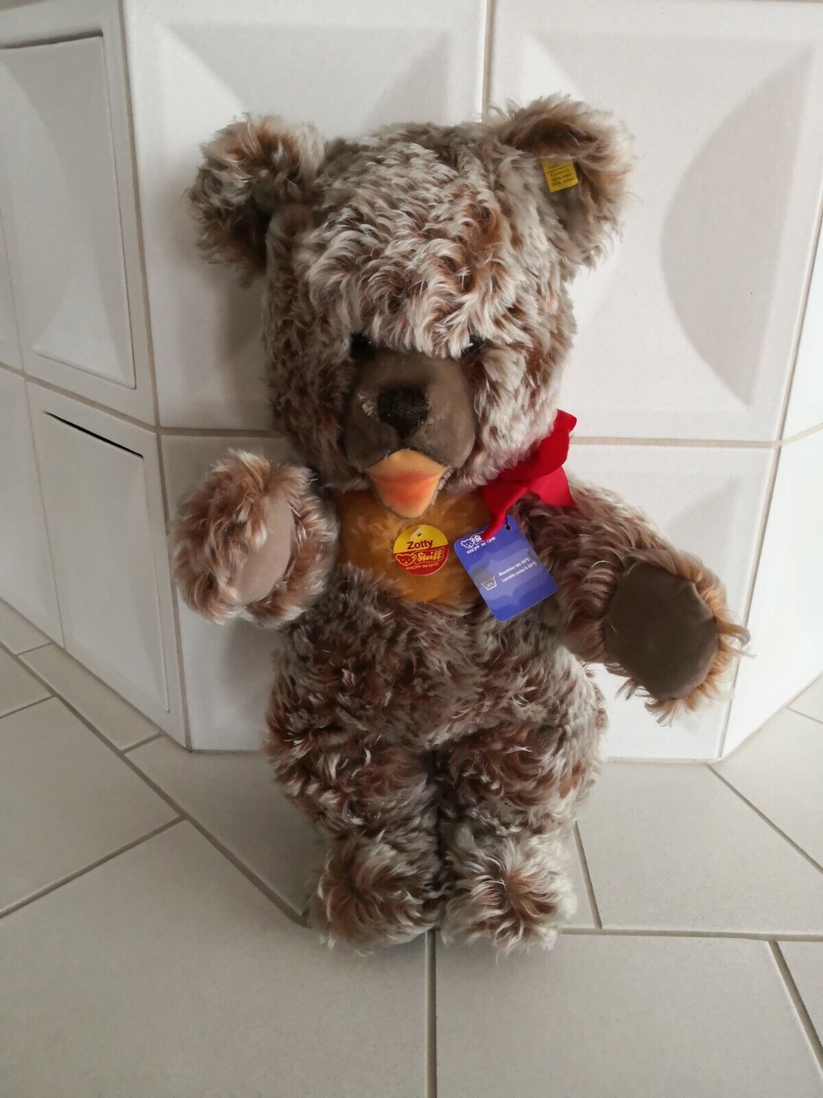 Rarität - Steiff Tier Teddybär Zotty EAN 0305/45 Sammler KFS Größe 45 cm