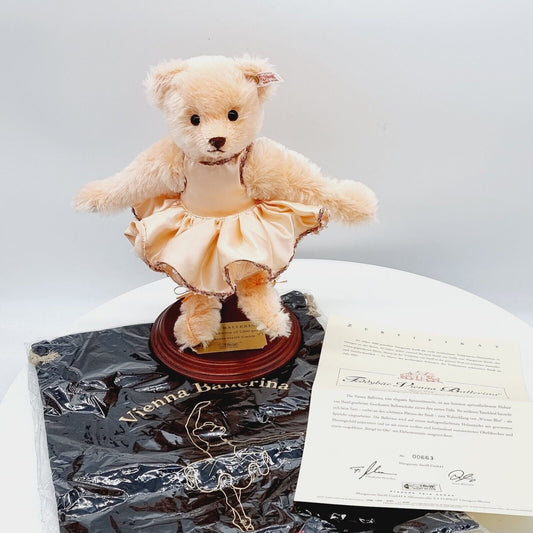 Steiff 661556 Teddybär Vienna Ballerina limitiert 1500 aus 2004 30 cm Mohair