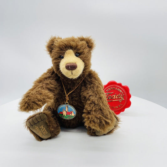 Hermann Teddy Teddybär Däumeling Burgbär 2004 limitiert 800 30cm Mohair
