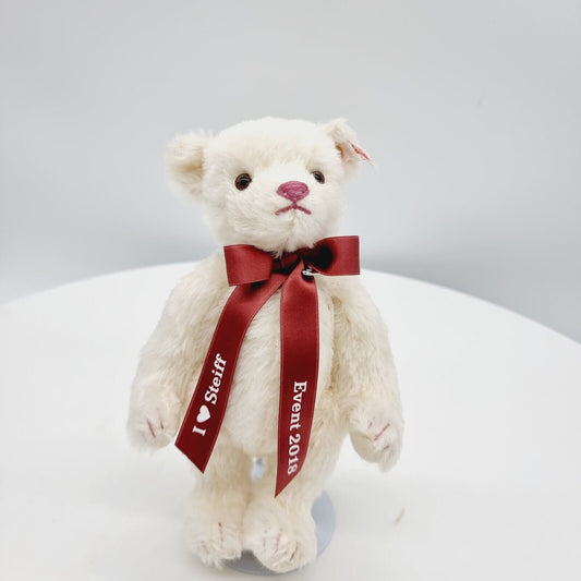 Steiff 421488 Club-Event Teddybär 2018 mit Schleife I love Steiff
