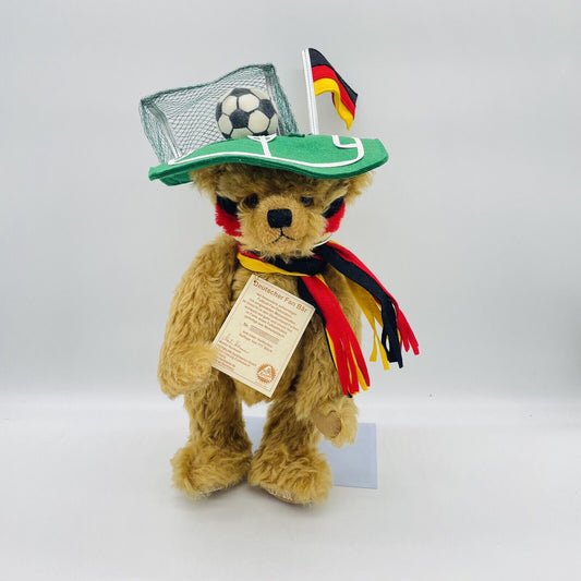 Hermann Coburg Deutscher Fan Bär Fußball WM 2006 Nr. 15/111 Mohair