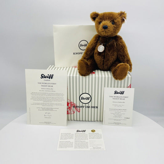 Steiff Teddybär World's First Teddybear 664946 limitiert 1902 aus 2016 28cm