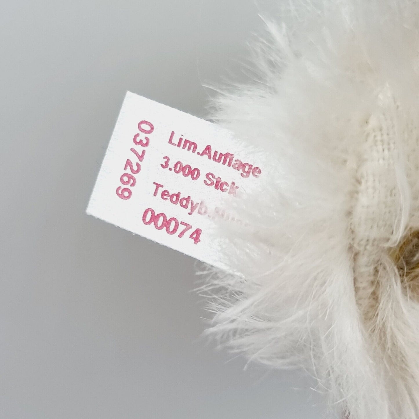 Nr. 74! Steiff 037269 Teddybär Nussknacker limitiert 3000 aus 2008