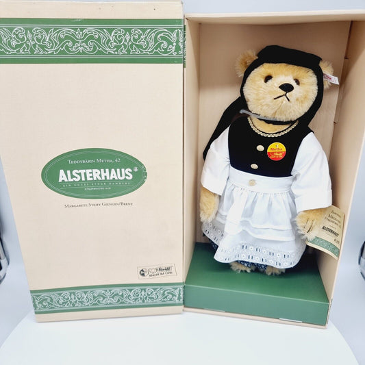 Steiff 655210 Teddybärin Metha 42 cm limitiert 1500 Jahr 1996 für Alsterhaus