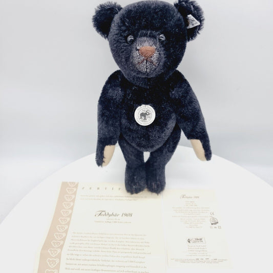 Steiff 408564 Teddybär 1908 schwarz 35 cm limitiert 3000 Jahr 2008