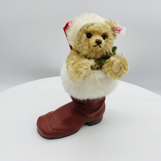 Steiff Teddybär im Stiefel 670862 limitiert 4000 21cm Mohair