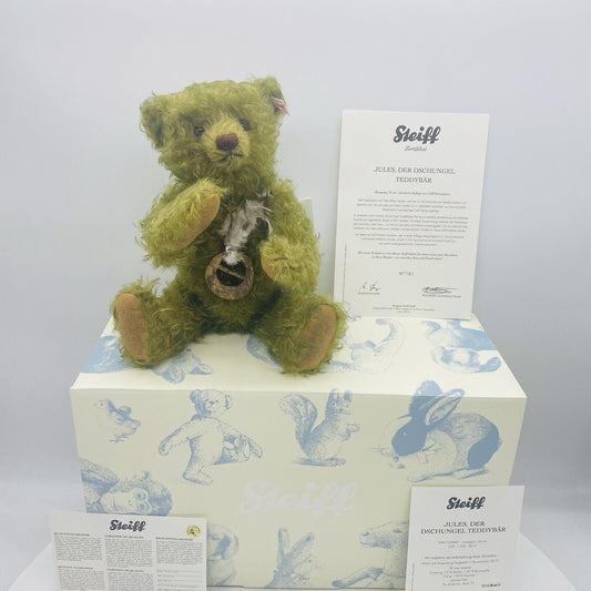 Steiff 034947 Teddybär Jules, der Dschungelbär limitiert 1500 aus 2013 34 cm