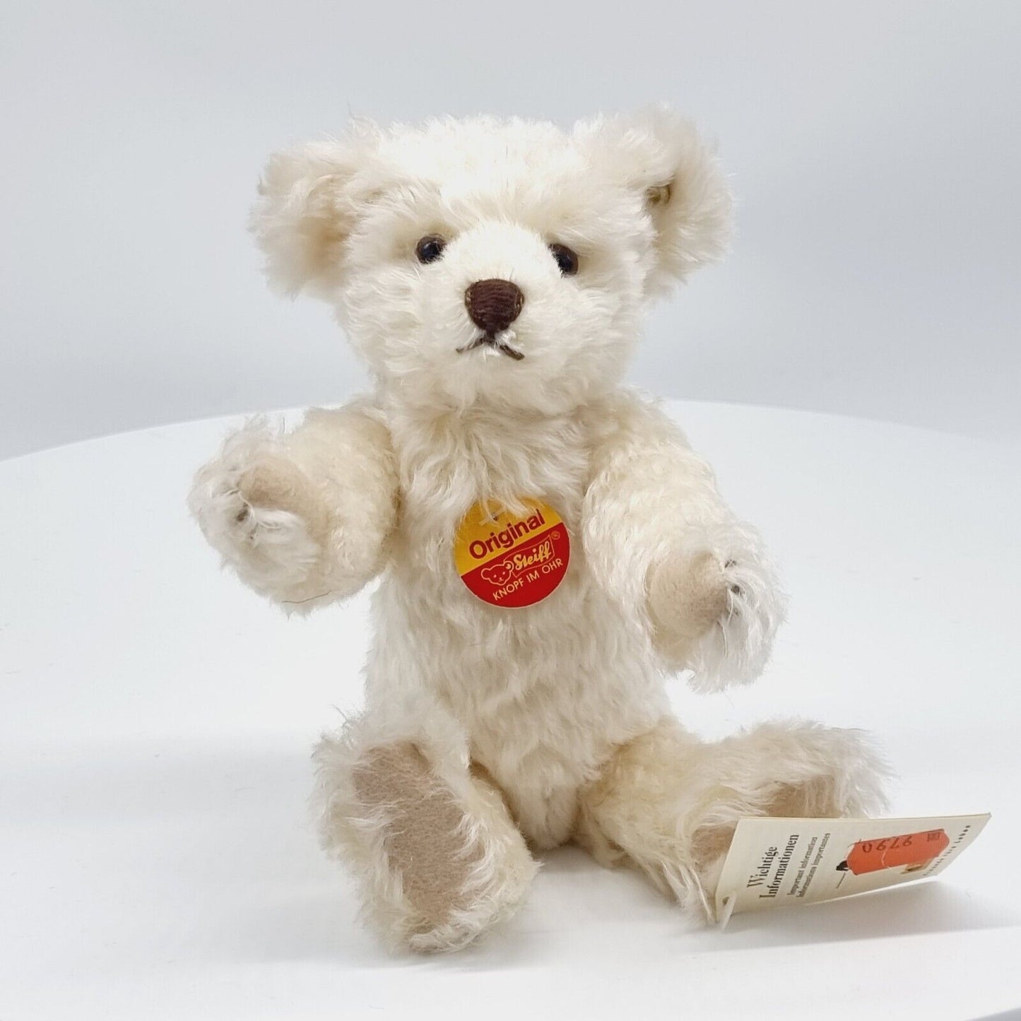 Steiff 998355 Teddybär 26 cm mit Stimme B-Ware mit blankem Knopf ohne Fahne