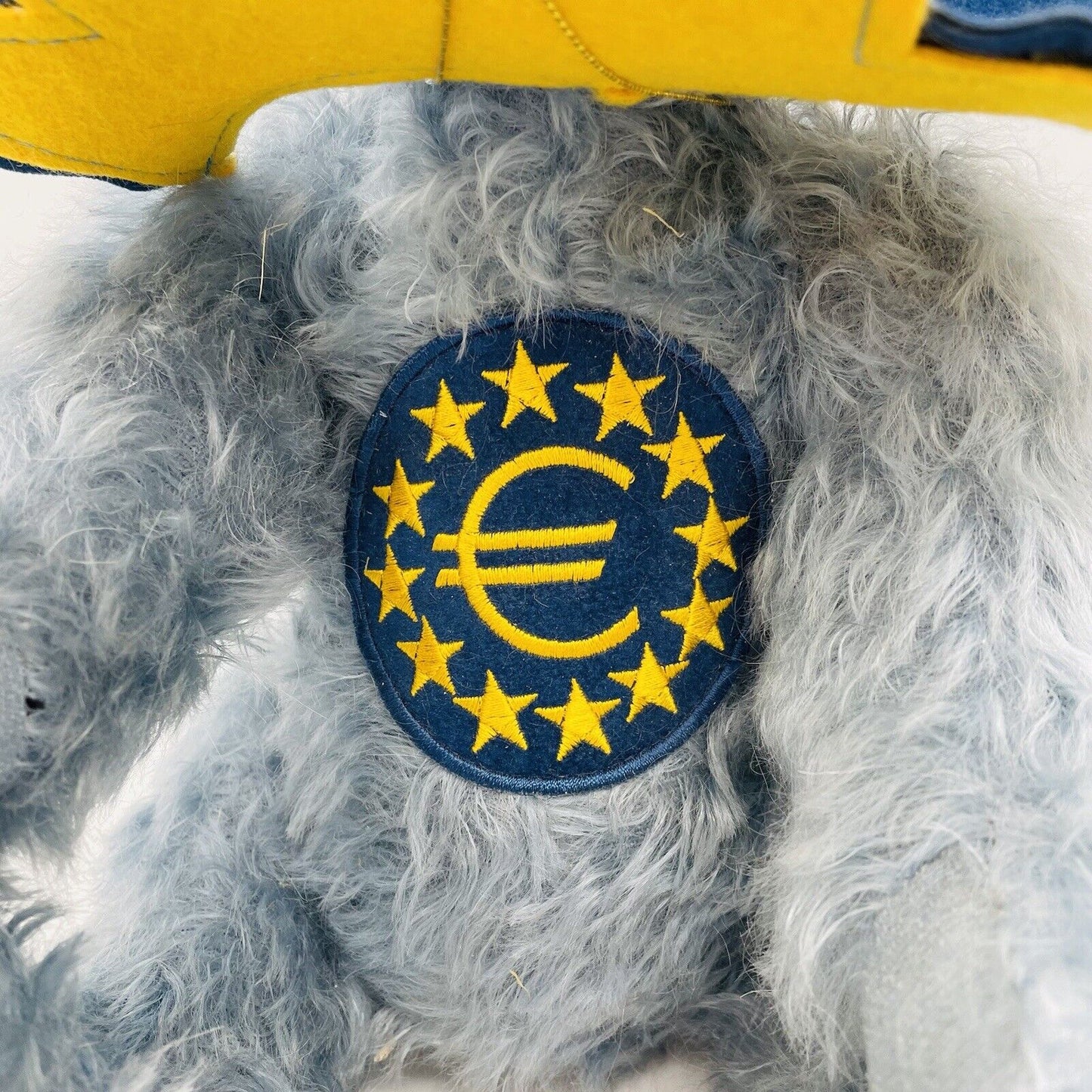 Hermann Coburg Teddybär Euro Bär limitiert 500 aus 1999 38cm Mohair