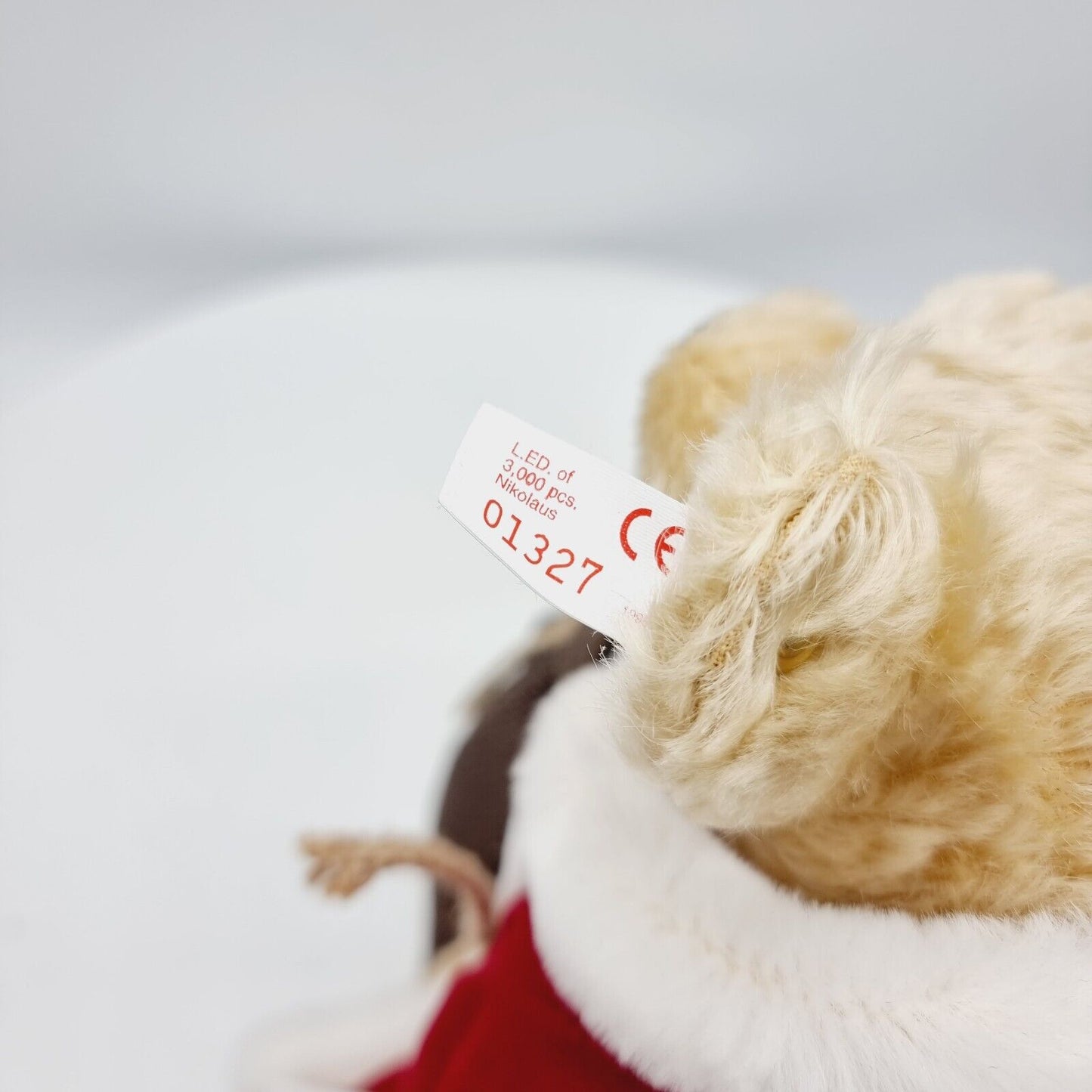 Steiff 670268 Teddybär Nikolaus blond 32 cm limitiert 4000 mit Zertifikat