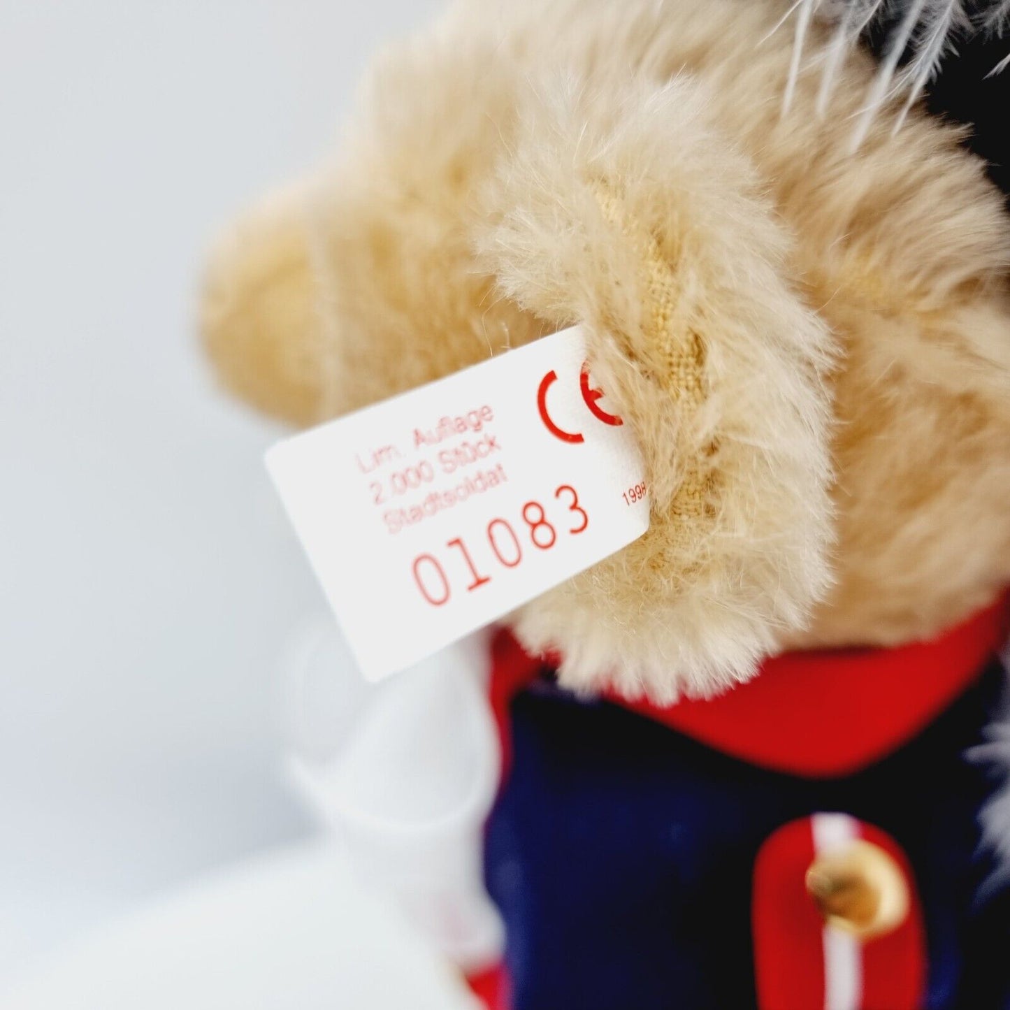 Steiff 995019 Teddybär Kastelruther Spatzen limitiert 2000 aus 2002 30 cm Mohair