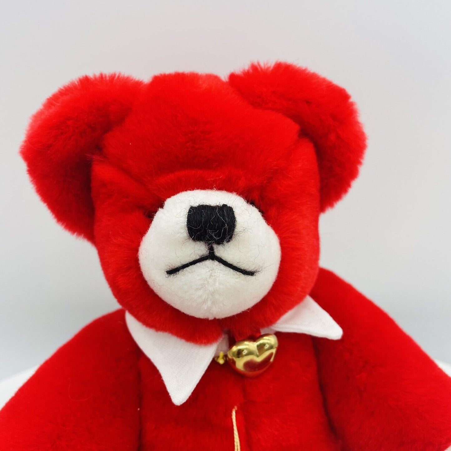 Hermann Coburg Teddybär Teddy in Love limitiert 50 Biber-Webplüsch 32cm