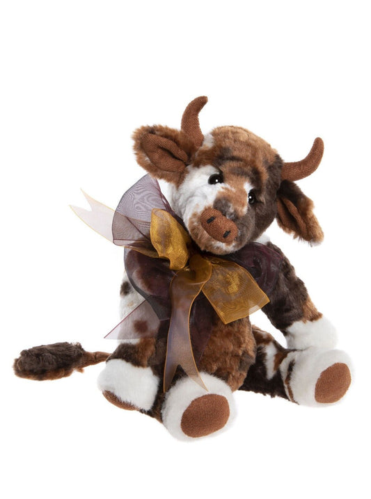 Charlie Bears Alpine Kuh 30 cm CB246038O Plüsch Kollektion