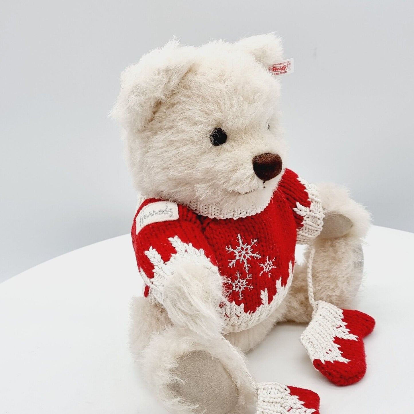 Steiff 663055 Teddybär Oscar für Harrods limitiert 1500 aus 2008 Alpaca  32 cm