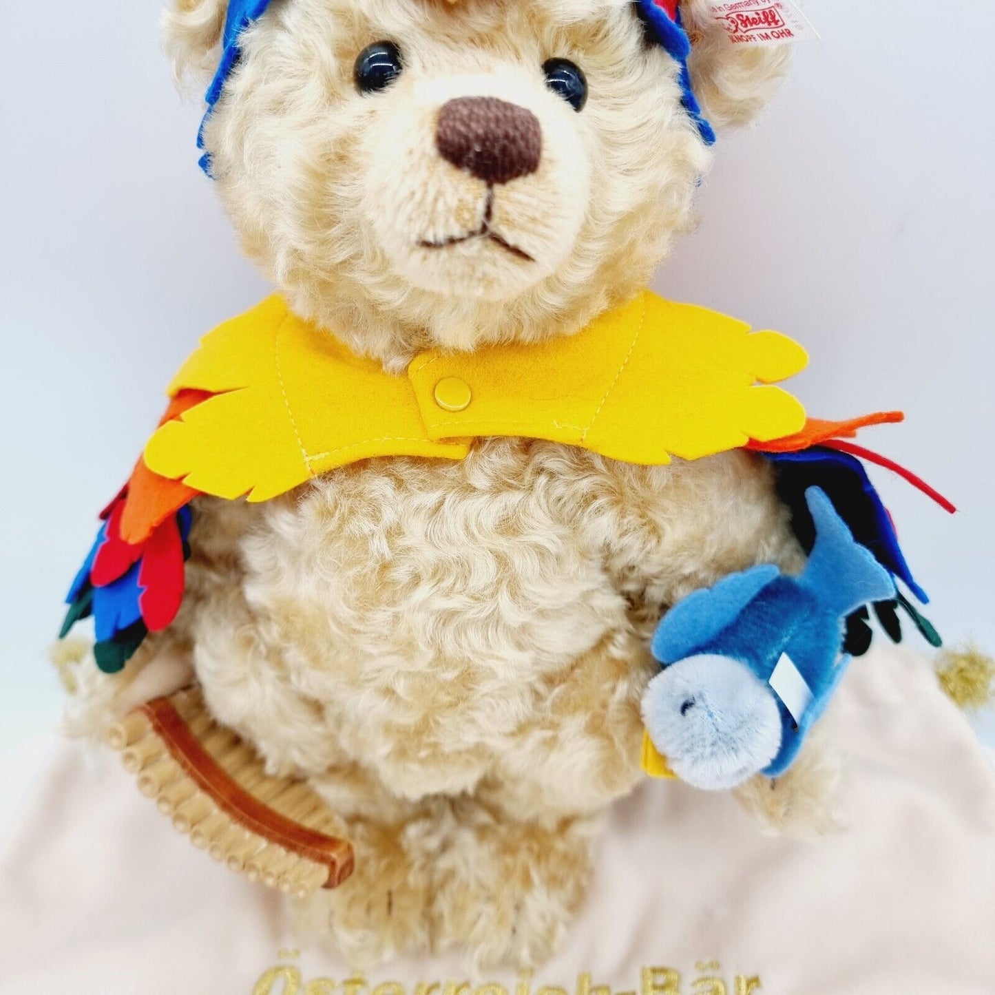 Steiff 660719 Papageno Teddybär blond 30 cm limitiert 1500 Jahr 2002