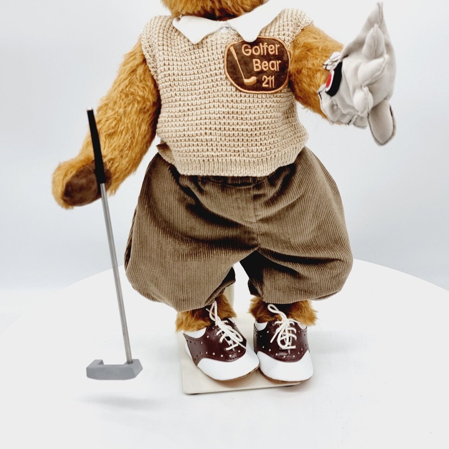 Hermann Coburg 18950-1 Teddybär Golfer Hole in one limitiert 2000 aus 2000 43 cm