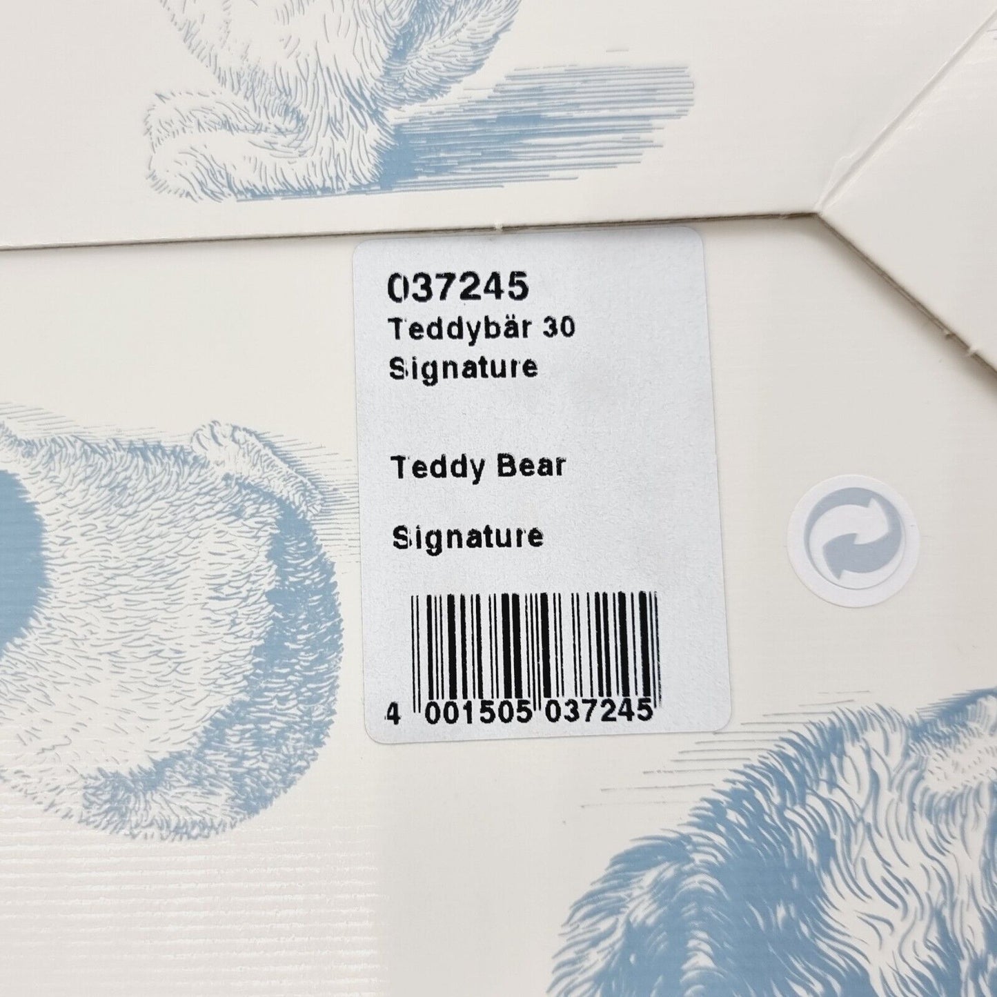 Steiff 037245 Teddybär Signature grün 30 cm limitiert 2008 Pop-Art Zertifikat