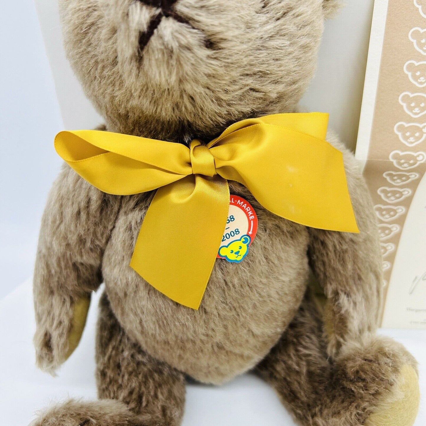 Steiff 662669 The Steiff 50th Anniversary Bear Zeitlimitierung 35 cm Mohair