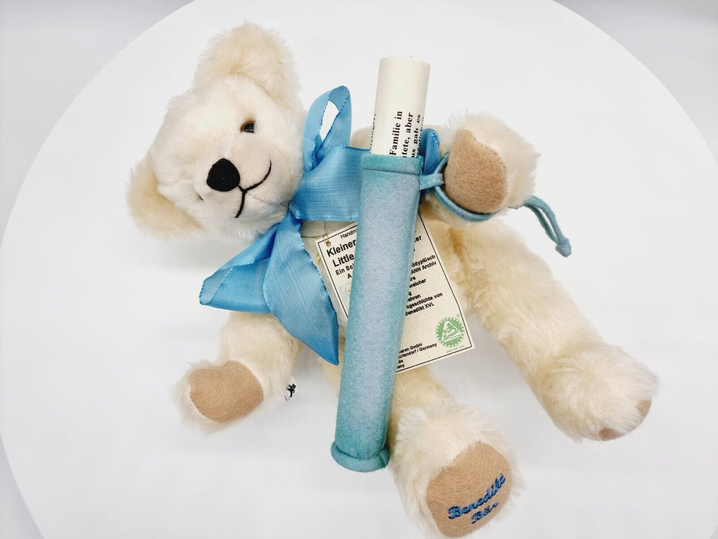 Hermann Coburg Teddybär Papst Benedikt 33cm Little Benedikt limitiert 265 Stück