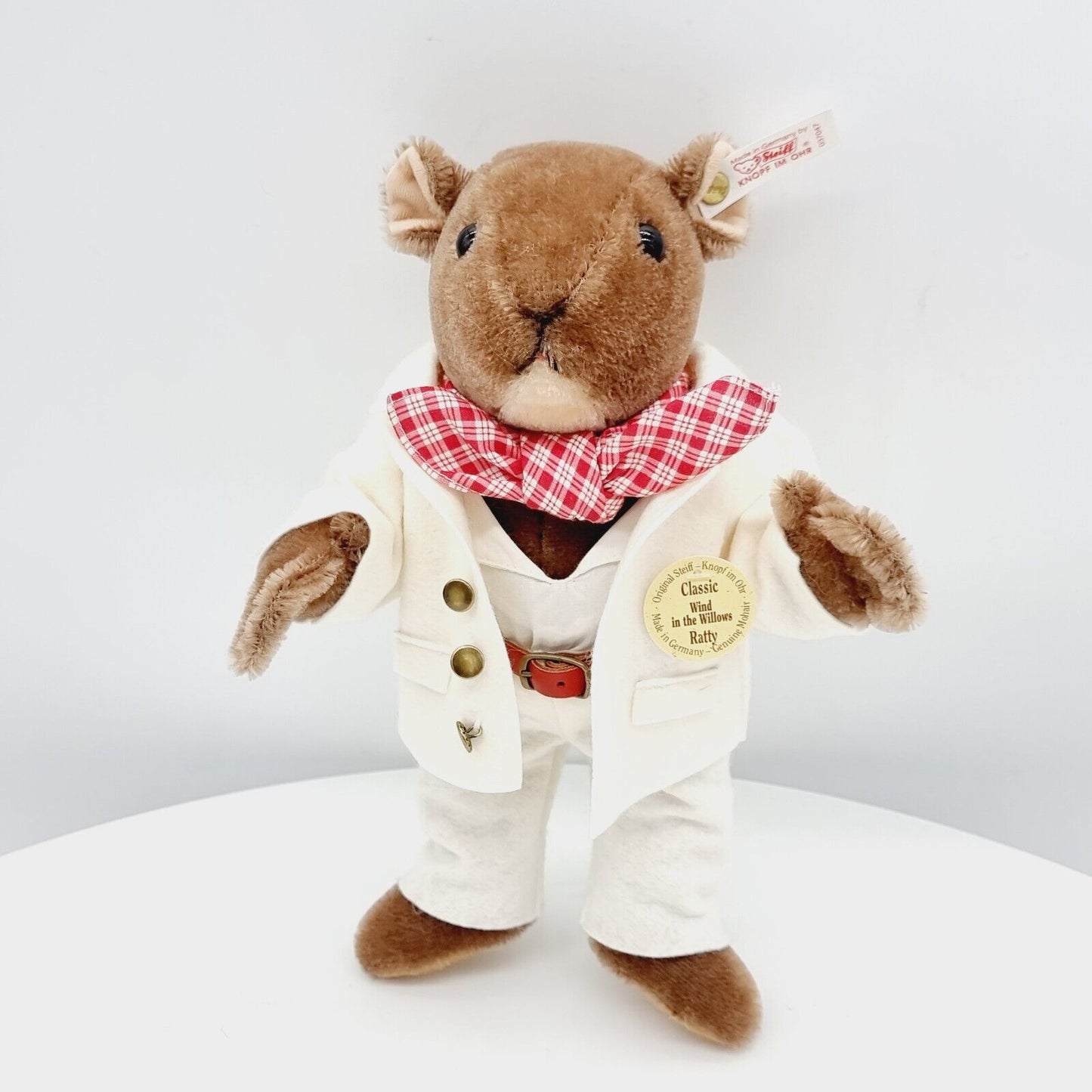 Steiff 037047 Wind in the Willows Ratte Ratty limitiert 4000 aus 1999 25 cm