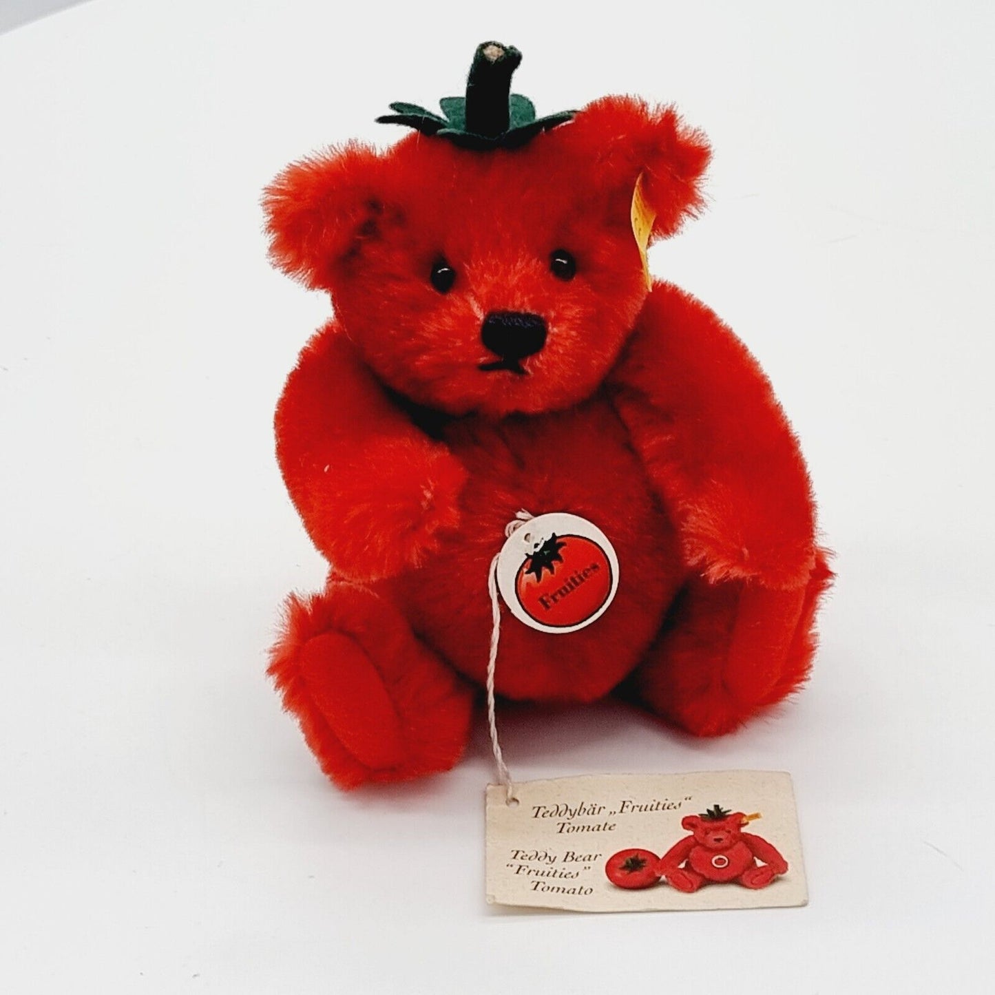 Steiff 028083 Fruities Teddybär Tomate 17 cm Früchtchen Tomato rot mit Etikett