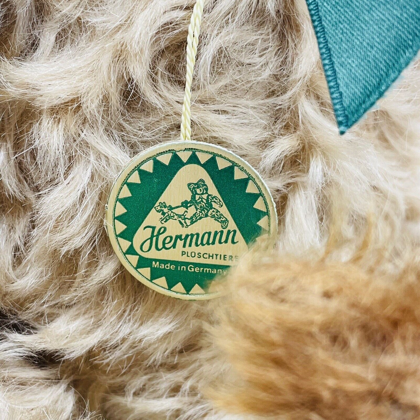 Hermann Coburg Teddybär Max and Foxl limitiert 1500 Mohair