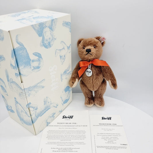 Steiff 421198 Teddybär 1950 Treuebär 25 cm limitierte Auflage von 3000 Stück