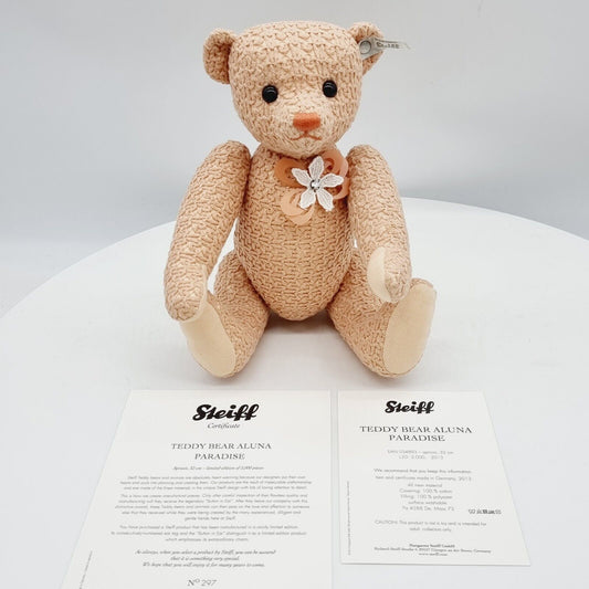 Steiff 034893 Teddybär Aluna Paradise 32 cm limitiert Jahr 2013