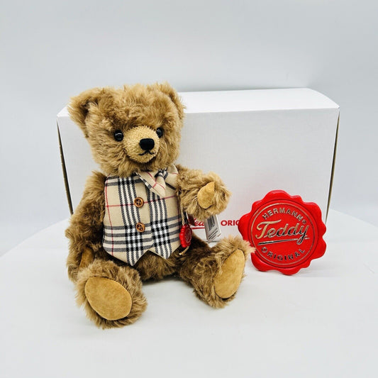 Hermann 146841 Teddybär Chuck limitiert 100 32 cm Mohair