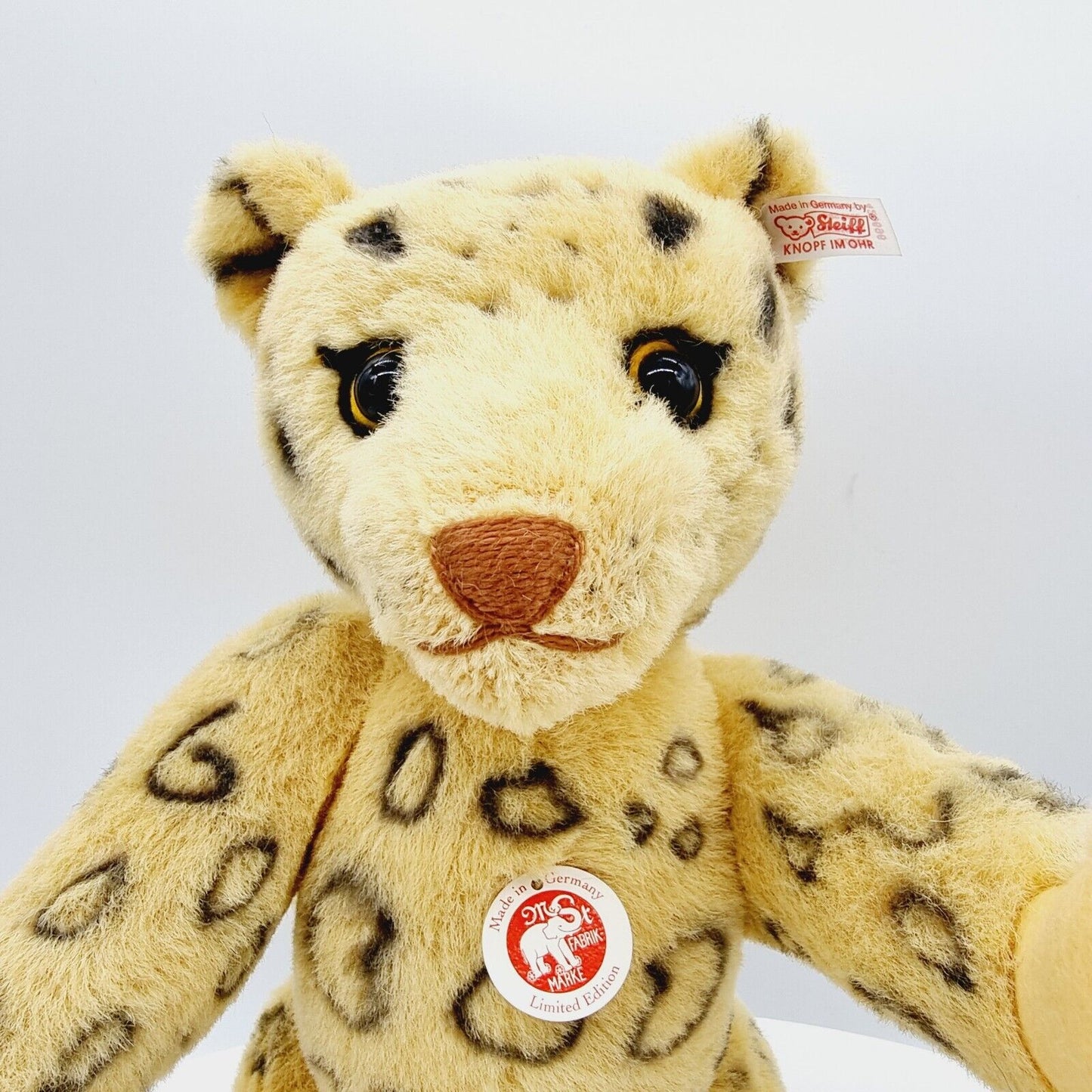 Steiff 420696 Teddybär Leopard limitiert 2008 aus 2008 40 cm Alpaca