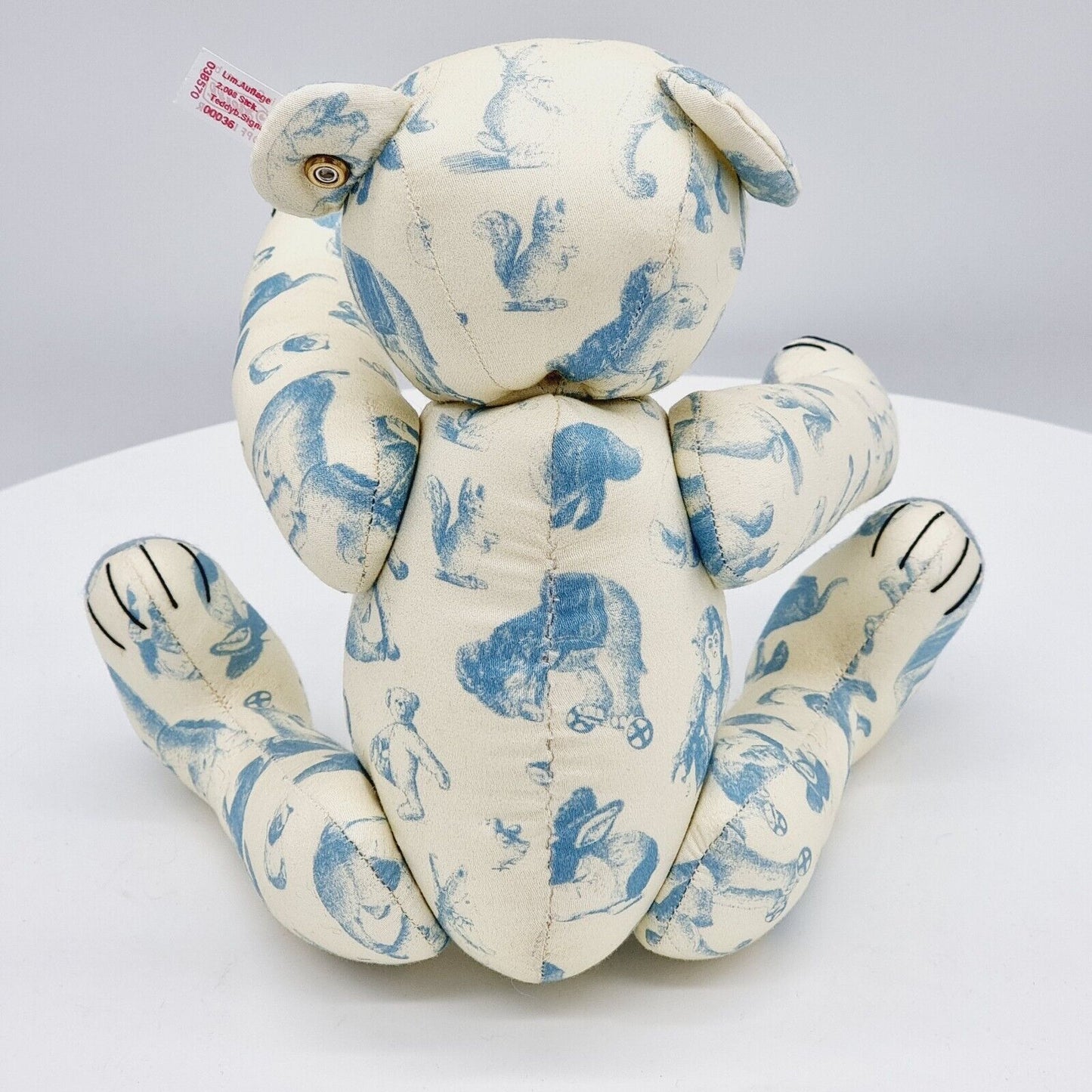 Steiff 038570 Teddybär Signature blau 30 cm limit. Auflage 2008 Stück Jahr 2008