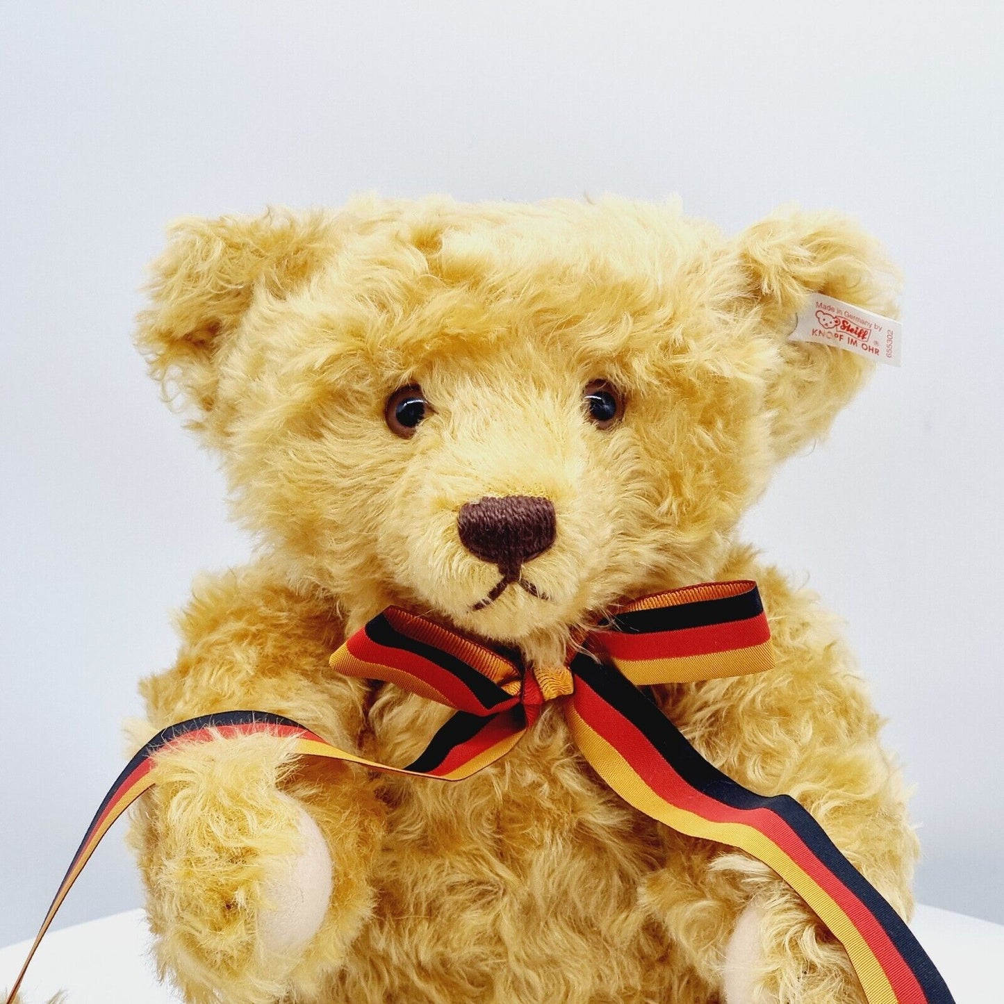 Steiff 655302 Teddybär Andreas blond limitiert 1997 Zertifikat 40 cm