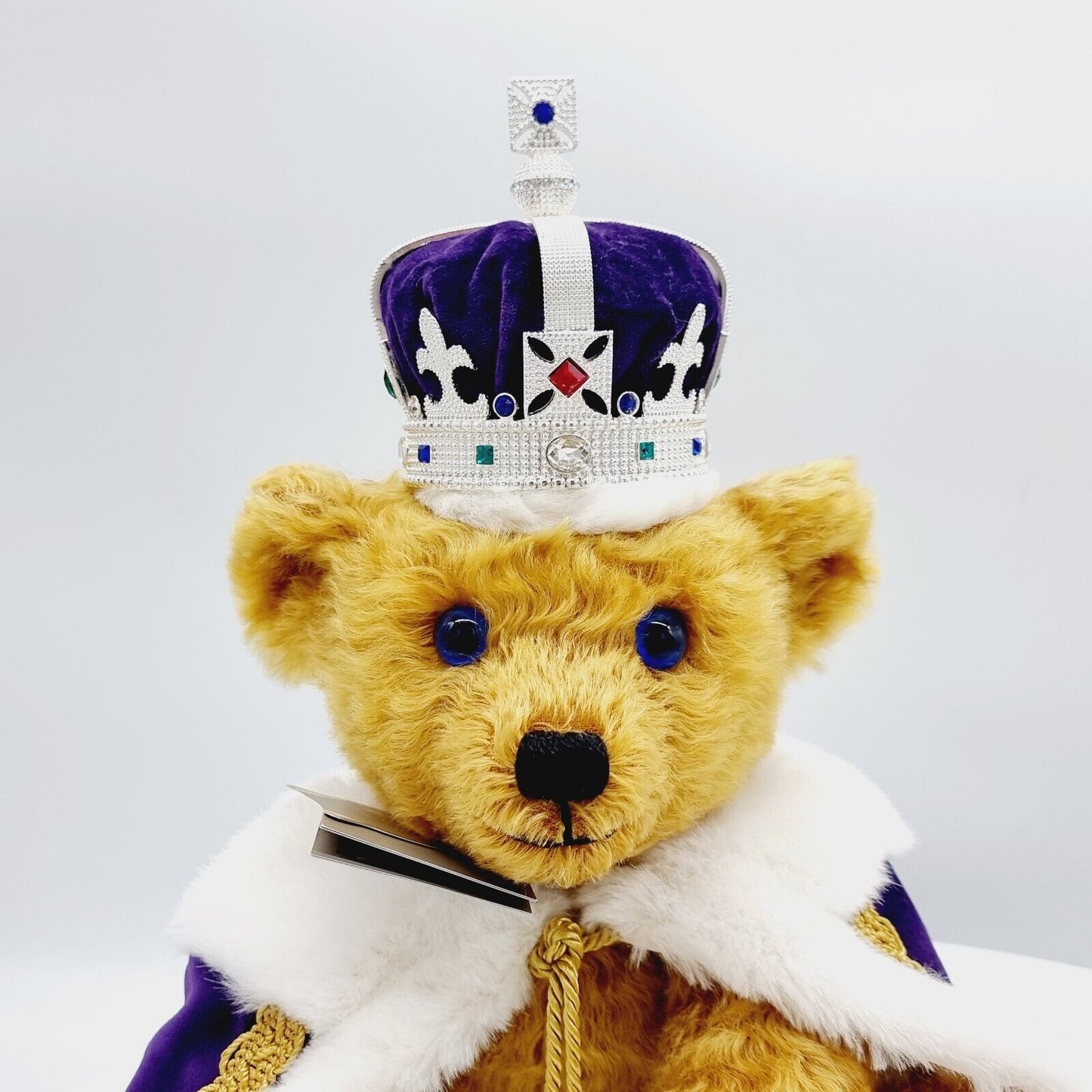 Merrythought Teddybär King Charles III Coronation Bear limitiert 2023 36 cm