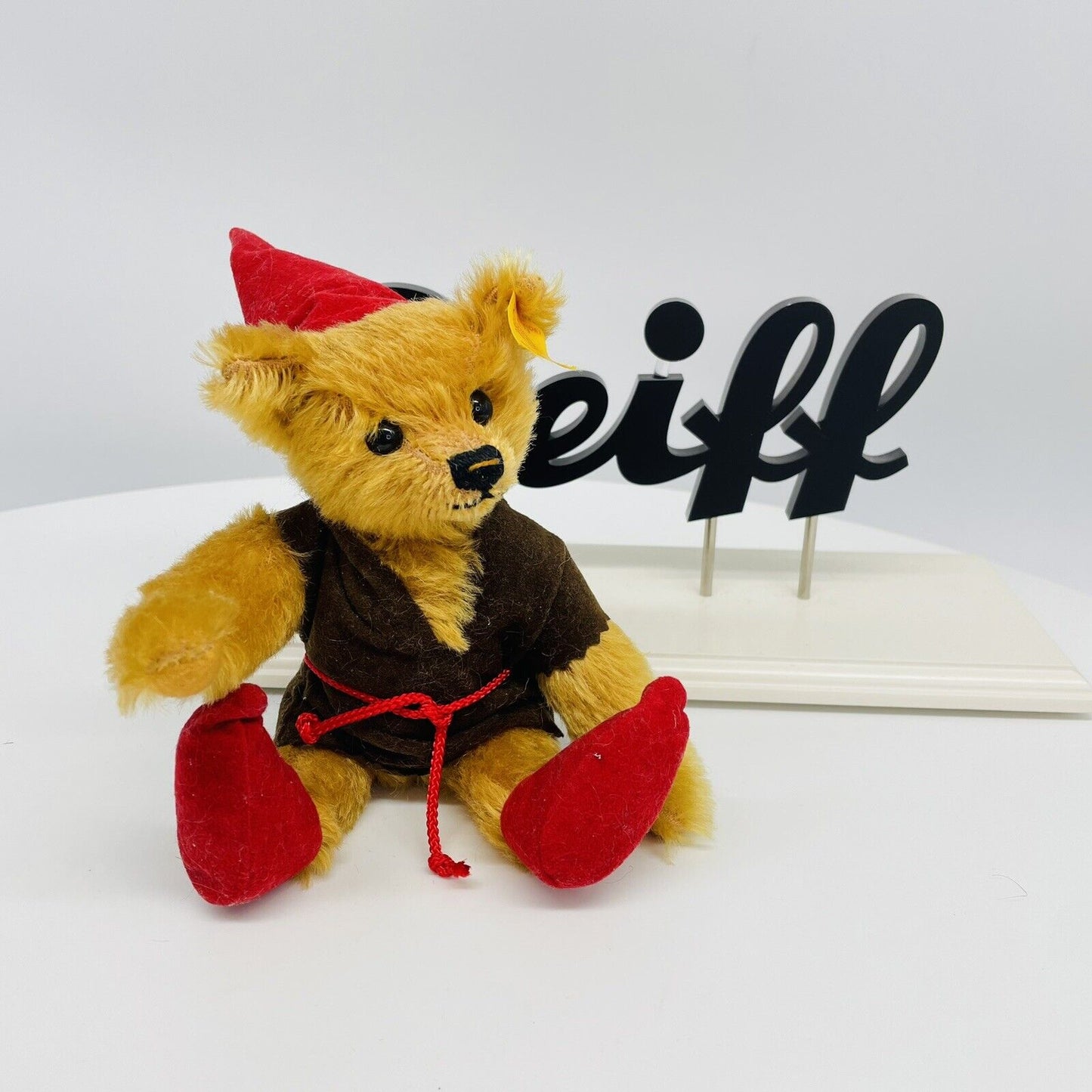 Steiff Teddybär Kobold 028663 18cm Mohair