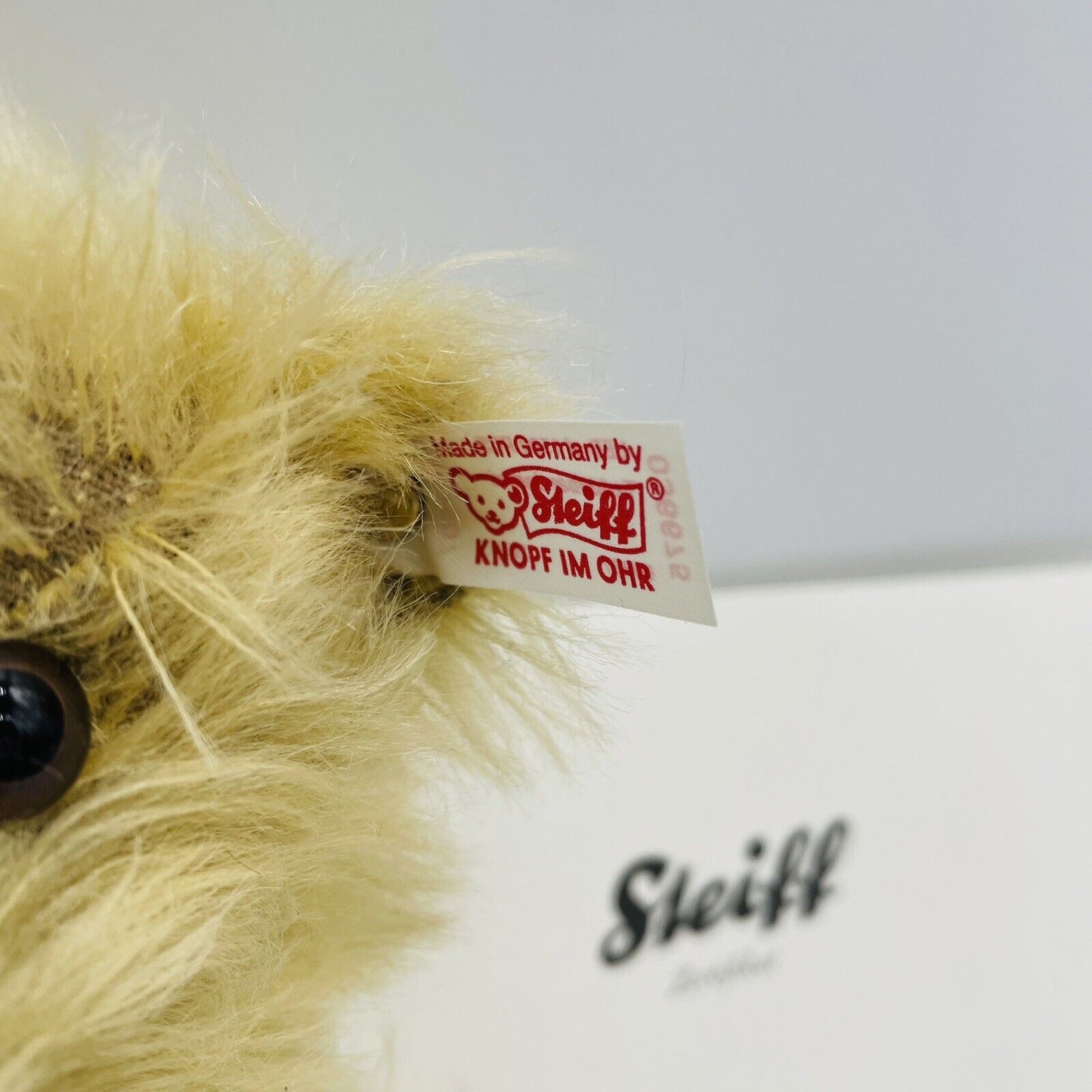 Steiff James Teddybär 036675 limitiert 1500 aus 2010 28cm Mohair