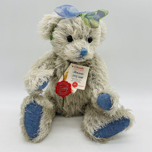 Hermann Teddy Teddybär Clarissa limitiert 1000 mit Haarband