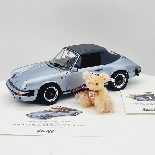 Steiff 656521 Porsche 911 Carrera 3.2 Set 2008 Premium ClassiXXs Modellauto